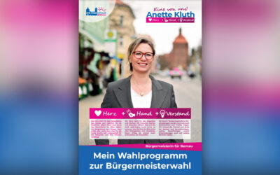 Mein Wahlprogramm zur Bürgermeisterwahl